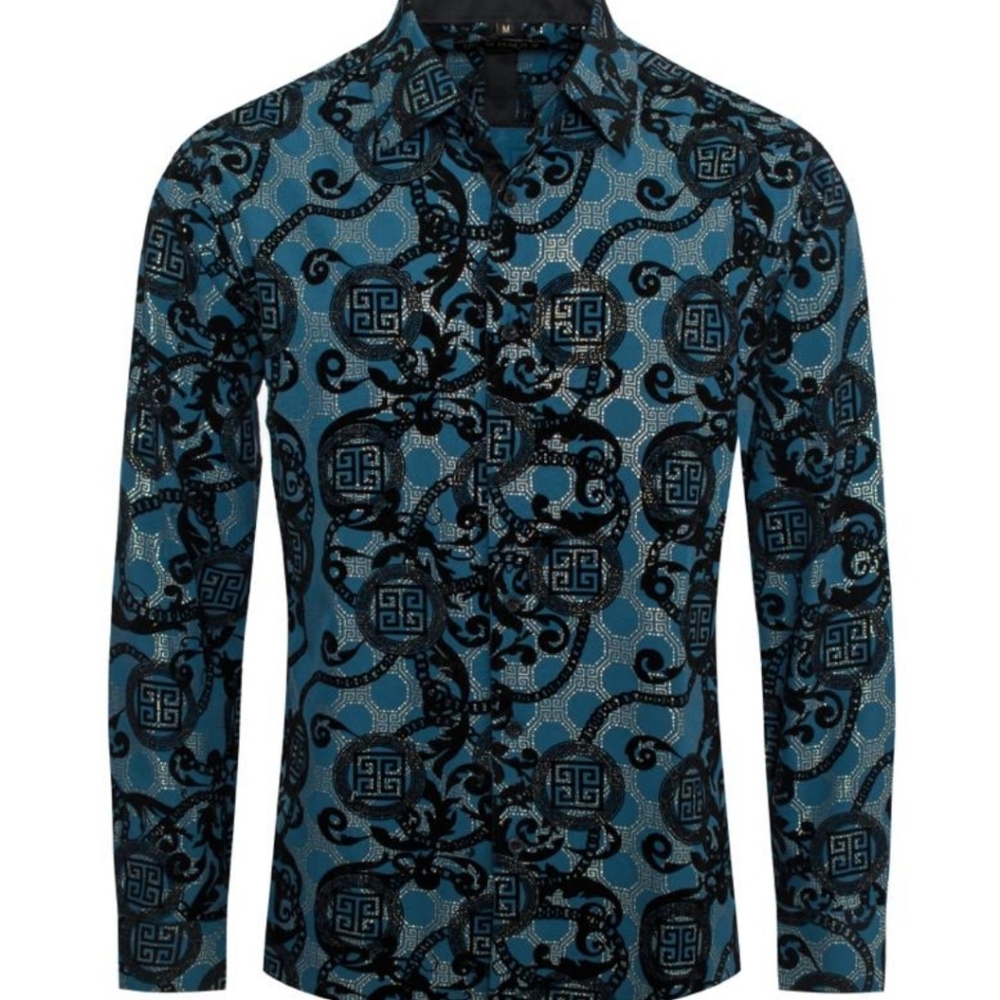 874 b3 Elegant tal long sleeve shirt for any occasion, ITALIAN design and brand